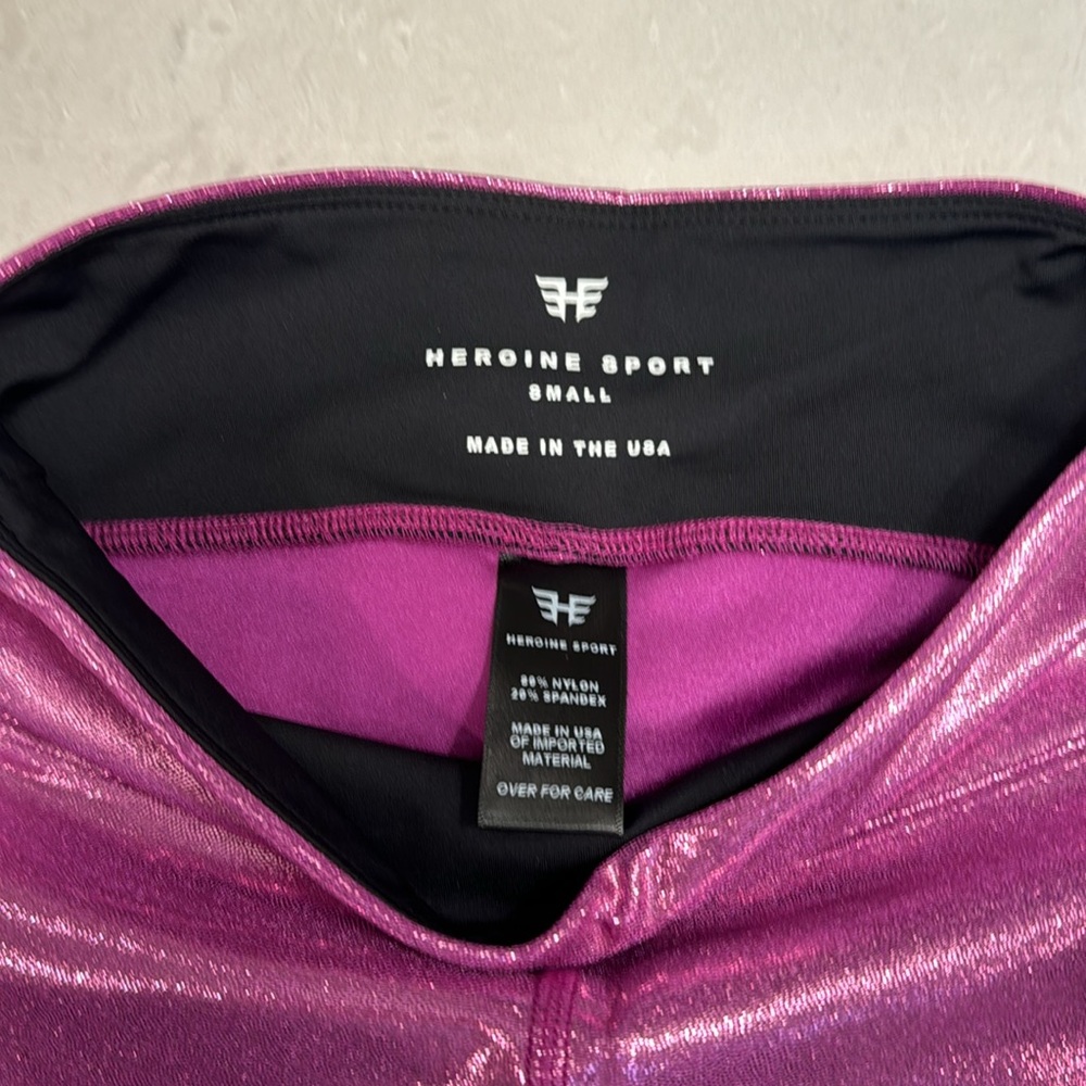 Heroine Sport Magenta Leggings - Picture 4 of 5